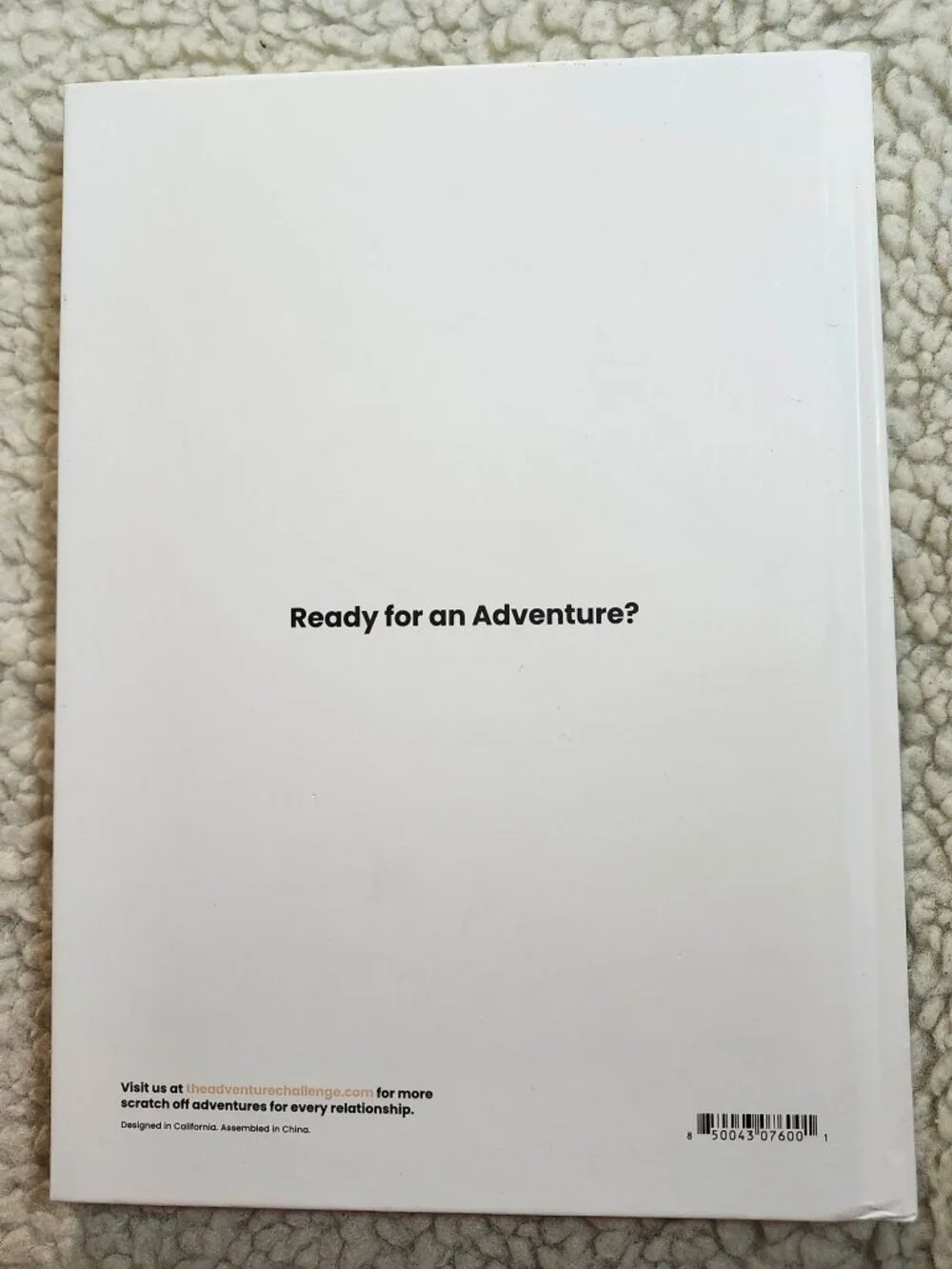 The Adventure Challenge Couples Edition Scratch Off Book Activity Journal - Picture 14 of 14